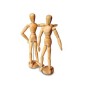 CWR manichino in legno 31 cm con base, donna – 201/1 CWR manichino in legno 31 cm con base, donna – 201/1