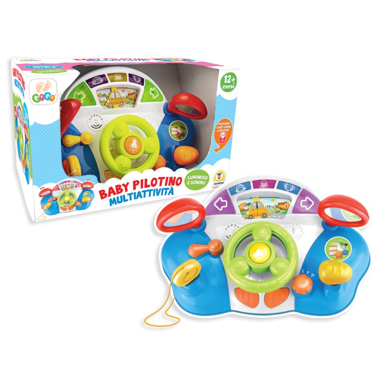 TEOREMA GOGO - BABY PILOTINO MULTIATTIVITA' LUCI E SUONI 67303 TEOREMA GOGO - BABY PILOTINO MULTIATTIVITA' LUCI E SUONI 67303