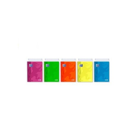 1 - FAVORIT - OXFORD NEON-ON Quaderno Maxi Spiralato 5M 4 Fori 60 fogli 90gr 139394
