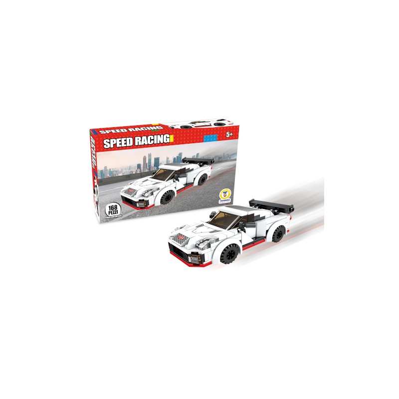 TEOREMA COSTRUZIONI CLICK CLACK MACCHINA RACING 168 PZ 68574 TEOREMA COSTRUZIONI CLICK CLACK MACCHINA RACING 168 PZ 68574