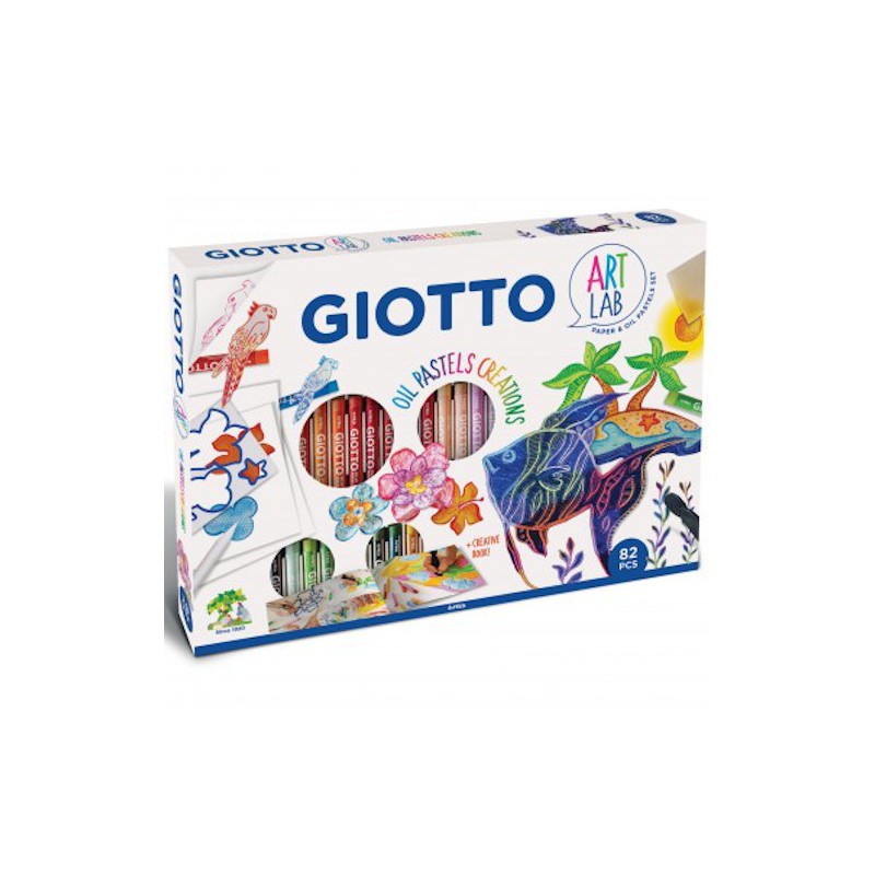 GIOTTO ART LAB OIL PASTELS CREATIONS 581700 GIOTTO ART LAB OIL PASTELS CREATIONS 581700