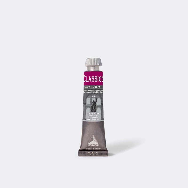 Maimeri Classico colore a olio extrafine Lacca garanza permanente scura 20 ml M0302178 Maimeri Classico colore a olio extrafine Lacca garanza permanente scura 20 ml M0302178