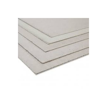 Cartone grigio accoppiato 71x101 cm spessore 2 mm - confezione 25 kg, 28 fogli