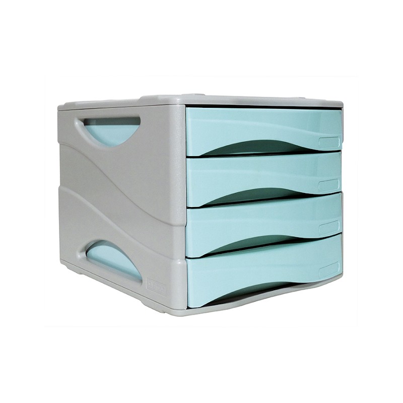 Arda cassettiera Keep Colour Pastel 4 cassetti azzurro 15P4PPASBL Arda cassettiera Keep Colour Pastel 4 cassetti azzurro 15P4PPASBL