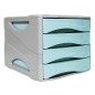 Arda cassettiera Keep Colour Pastel 4 cassetti azzurro 15P4PPASBL Arda cassettiera Keep Colour Pastel 4 cassetti azzurro 15P4PPASBL