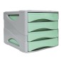 Arda cassettiera Keep Colour Pastel 4 cassetti verde 15P4PPASV Arda cassettiera Keep Colour Pastel 4 cassetti verde 15P4PPASV