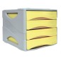 Arda cassettiera Keep Colour Pastel 4 cassetti giallo 15P4PPASG Arda cassettiera Keep Colour Pastel 4 cassetti giallo 15P4PPASG