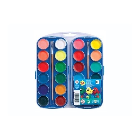 1 - ACQUERELLI CARIOCA -24 COLORI 42401