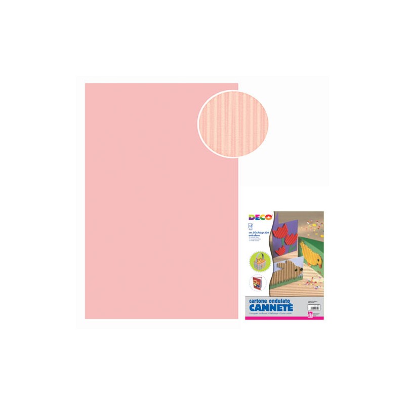 CWR DECO cartoncino ondulato cannete rosa – 8004957046748 CWR DECO cartoncino ondulato cannete rosa – 8004957046748