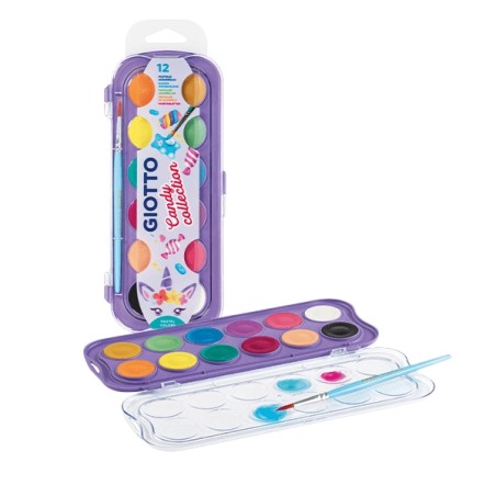 1 - PASTELLI GIOTTO ACQUARELL CANDY COLLECTION -18pz F250000