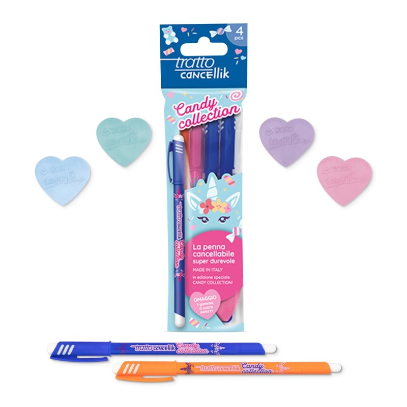 BIRO TRATTO CANCELLIK CANDY COLLECTION -20BL. F042302 BIRO TRATTO CANCELLIK CANDY COLLECTION -20BL. F042302