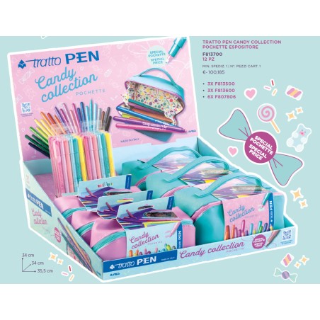 1 - TRATTO PEN CANDY COLLECTION ASSORTITO F813700