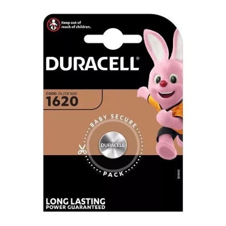 Duracell pila a bottone al litio 3V DL/CR1620 – confezione 1 pezzo