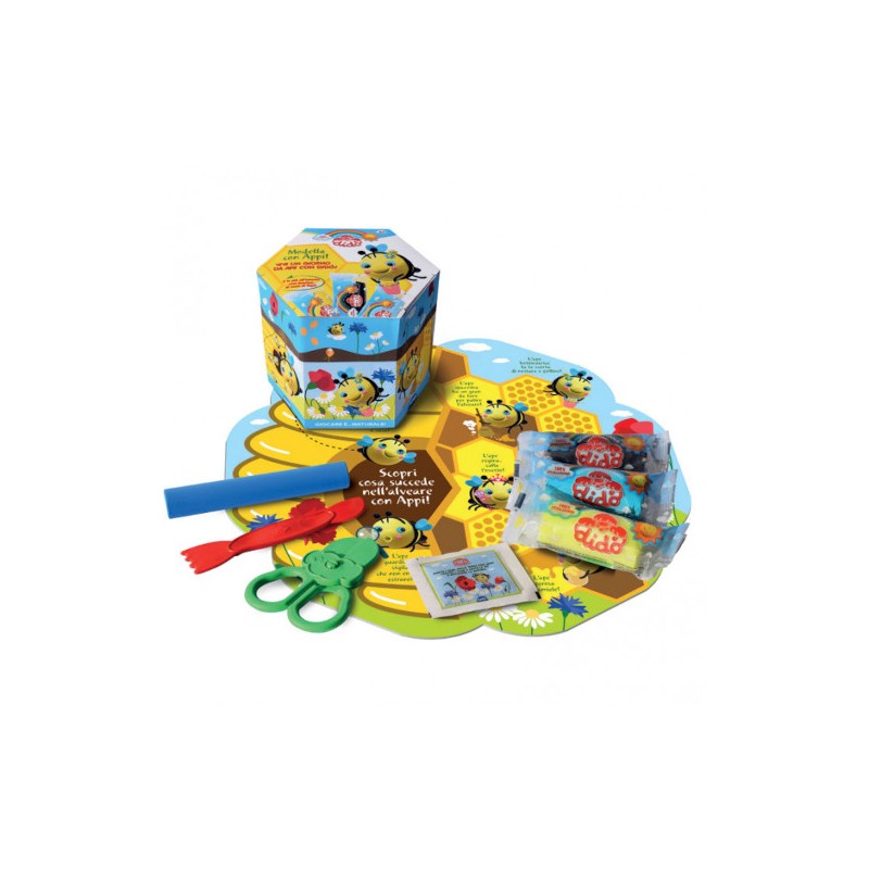 Didò Modella con Appi pasta modellabile 150 g con accessori F361600 Didò Modella con Appi pasta modellabile 150 g con accessori F361600