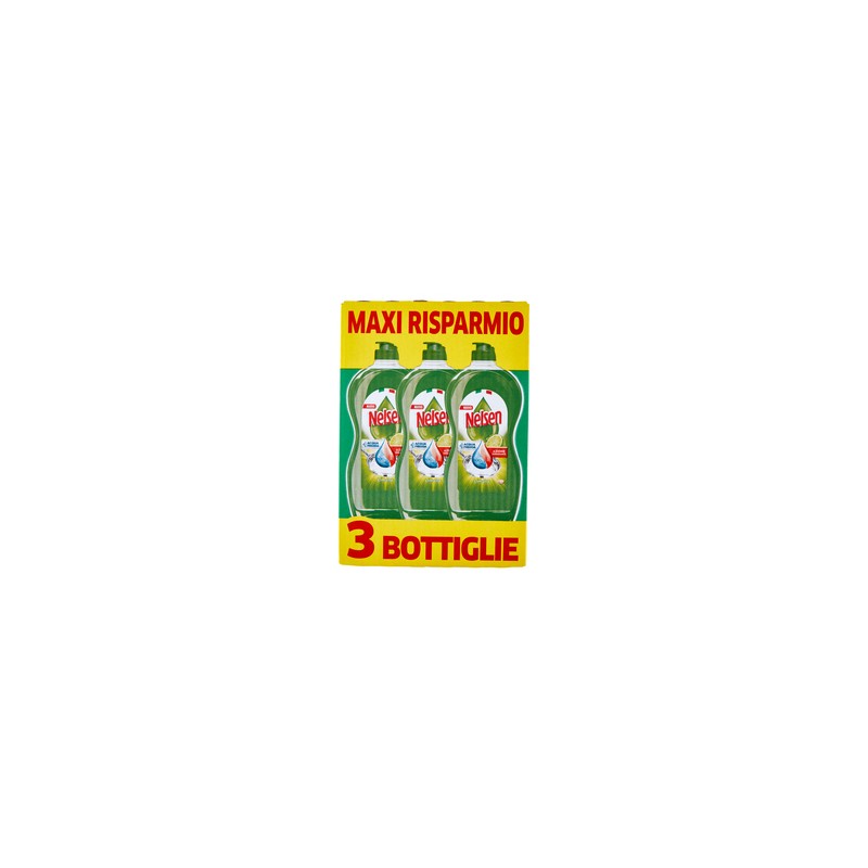 DETERGENTE NELSEN PIATTI MANUALE 3X850ML 2908086 DETERGENTE NELSEN PIATTI MANUALE 3X850ML 2908086