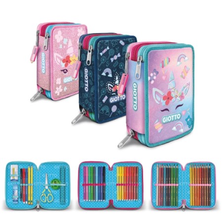 1 - CORREDO 3ZIP GIOTTO CANDY COLLECTION 18 Supermina +18 Turbocolor +ACC. 954000