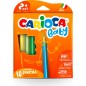 Carioca Baby matitoni colorati triangolari maxi 10 pezzi 42819 Carioca Baby matitoni colorati triangolari maxi 10 pezzi 42819