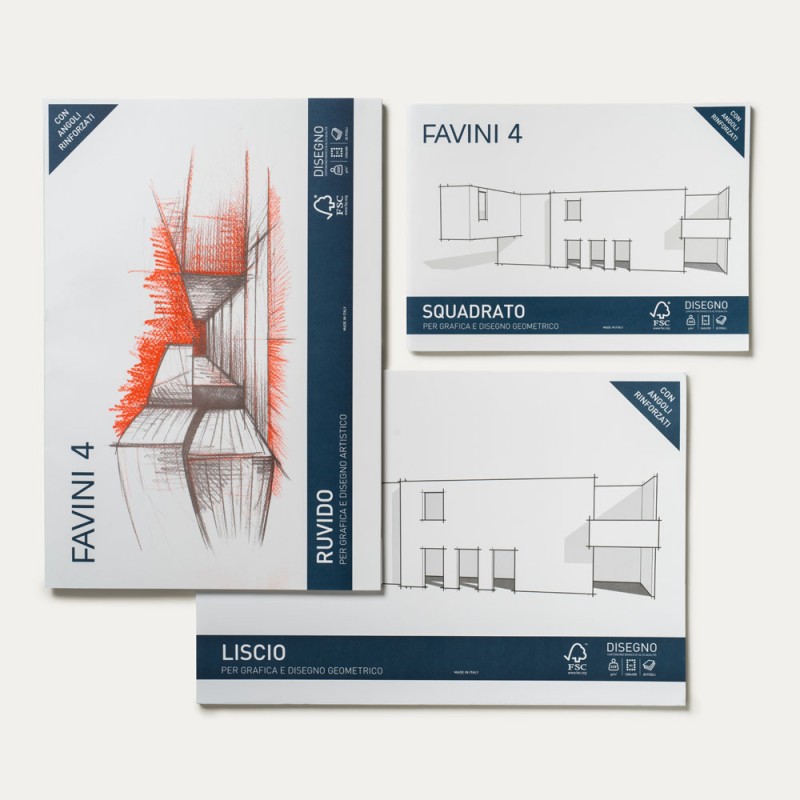 BLOCCO DA DISEGNO FAVINI 4 24X33 RUVIDO 20fg. 220gr. A168504 BLOCCO DA DISEGNO FAVINI 4 24X33 RUVIDO 20fg. 220gr. A168504