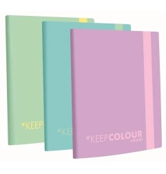 ARDA Portalistino Orna KeepColour Pastel - 30 Buste A4 - Colori Pastello Assortiti 0282KCP