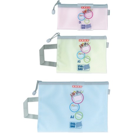Arda espositore da banco buste in EVA con cerniera Keep Colour Pastel 36 pezzi 0264EXP