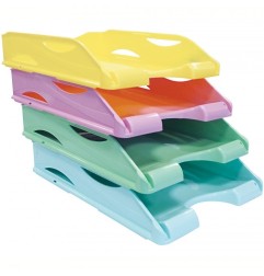 Vaschetta portacorrispondenza A4 Keep Colour Pastel azzurra