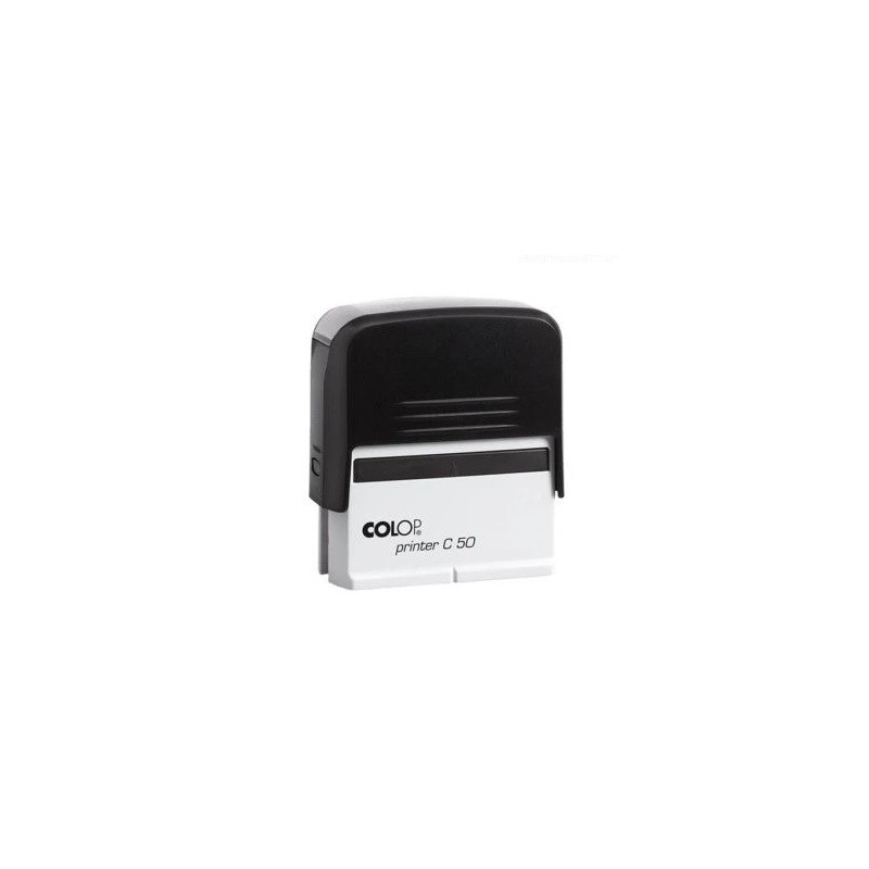 Timbro Autoinchiostrante COLOP Printer 50 - Area di Stampa 30 x 69 mm, Fino a 7 Righe PRC50 Timbro Autoinchiostrante COLOP Printer 50 - Area di Stampa 30 x 69 mm, Fino a 7 Righe PRC50