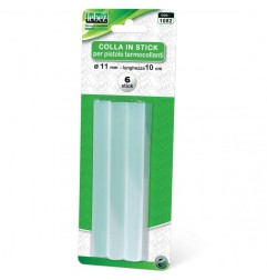 Stick colla a caldo Lebez 11 mm 10 cm 6 pezzi - 1082