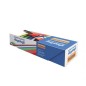 Dorsi rigidi rilegafogli 100 pezzi 6 mm colore bianco 38/014-1 Dorsi rigidi rilegafogli 100 pezzi 6 mm colore bianco 38/014-1
