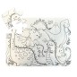 Funny Mat PUZZLE in polipropilene riutilizzabile stampata cm.30X40 -DINOSAURI- 3151 Funny Mat PUZZLE in polipropilene riutilizzabile stampata cm.30X40 -DINOSAURI- 3151