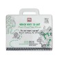 Funny Mat TRAVEL SET in polipropilene riutilizzabile stampata cm.16X21 -DA CHE PARTE ANDARE- 1165 Funny Mat TRAVEL SET in polipropilene riutilizzabile stampata cm.16X21 -DA CHE PARTE ANDARE- 1165