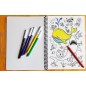 Funny Mat TRAVEL SET in polipropilene riutilizzabile stampata cm.16X21 -COLORA- 1146 Funny Mat TRAVEL SET in polipropilene riutilizzabile stampata cm.16X21 -COLORA- 1146