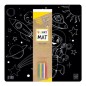 Funny Mat Black Tovaglietta in polipropilene riutilizzabile stampata cm.40x40 -SPAZIO- 1048 Funny Mat Black Tovaglietta in polipropilene riutilizzabile stampata cm.40x40 -SPAZIO- 1048