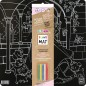 Funny Mat Black Tovaglietta in polipropilene riutilizzabile stampata cm.40x40 -PRINCIPESSA- 0708 Funny Mat Black Tovaglietta in polipropilene riutilizzabile stampata cm.40x40 -PRINCIPESSA- 0708