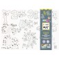 Funny Mat Tovaglietta in polipropilene riutilizzabile stampata cm.48x33,5 -NUMERI- 0905 Funny Mat Tovaglietta in polipropilene riutilizzabile stampata cm.48x33,5 -NUMERI- 0905