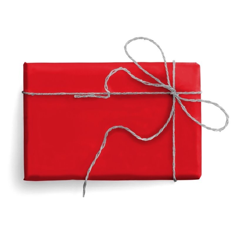 KARTOS 100 fogli Carta regalo Kraft Natale tinta unita colore rosso 70x100 188741