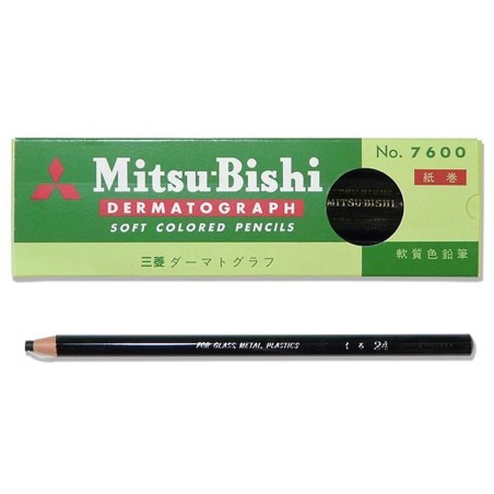 Matita Dermatografica Uni Mitsubishi 7600 - Nero