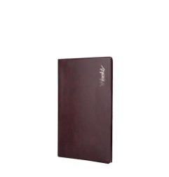 Agenda Settimanale InTempo Weekly Pattern 2026 - 15x21 cm, Bordeaux 7350PT30
