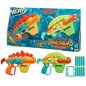 Nerf DinoSquad Stego-Duo - Set di 2 Blaster con 10 Dardi F6315 Nerf DinoSquad Stego-Duo - Set di 2 Blaster con 10 Dardi F6315