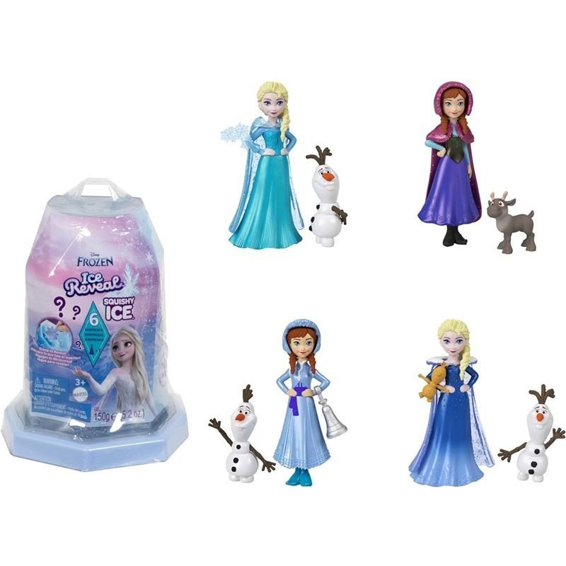 Disney Frozen Ice Reveal - Bambola Sorpresa con Gel di Ghiaccio HRN72 Disney Frozen Ice Reveal - Bambola Sorpresa con Gel di Ghiaccio HRN72