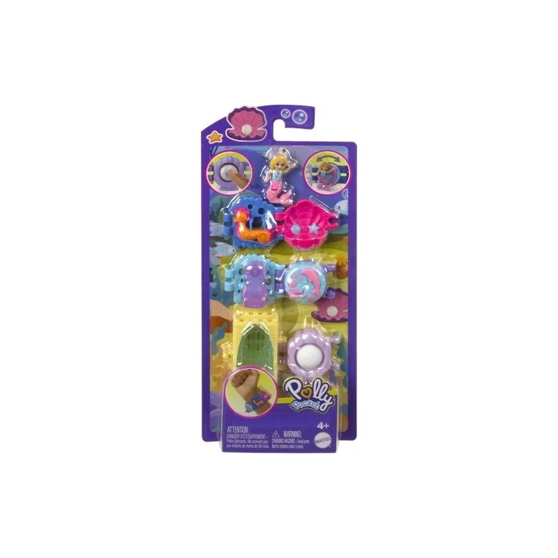 Polly Pocket Bracelet Treasures - Mermaid HKV67 Polly Pocket Bracelet Treasures - Mermaid HKV67
