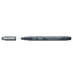 Pentel Pointliner S20P-05A fineliner 0,05 mm nero 12 Pz