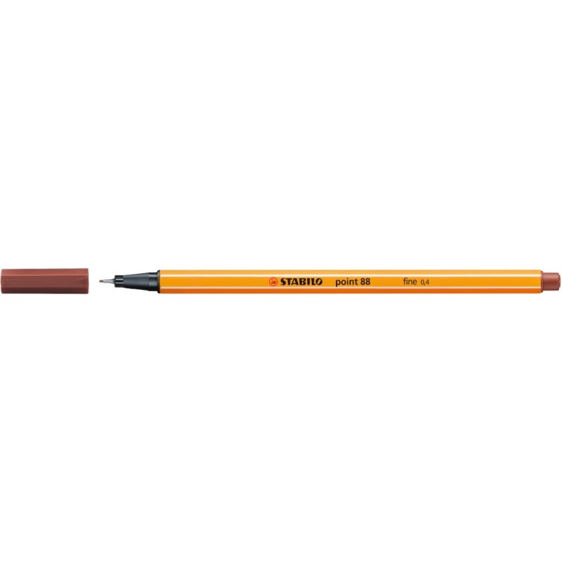 Penna Stabilo point 88/75 Fineliner terra di siena Penna Stabilo point 88/75 Fineliner terra di siena