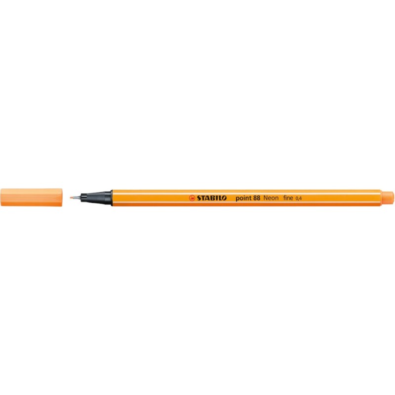 Penna Stabilo point 88/054 Fineliner arancio neon Penna Stabilo point 88/054 Fineliner arancio neon
