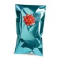Sacchetti regalo Niji metallizzati con chiusura adesiva 30x45 cm, 100 pezzi assortiti - 61197