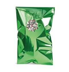 Lebez sacchetto metal con chiusura adesiva 30X45CM 100 pz assortiti 61197