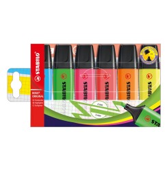 Stabilo Boss Original 6 evidenziatori colori assortiti 70/6