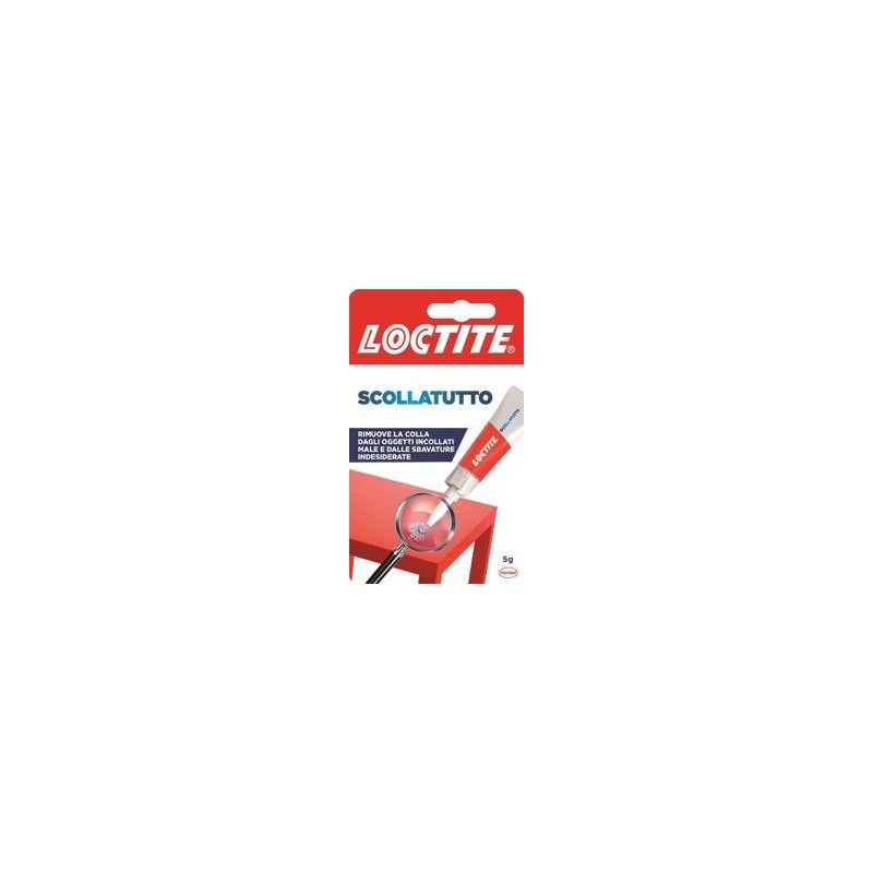 Loctite Scolla Tutto Gel Trasparente, 5g - Rimozione di Colla e Adesivi 2632233 Loctite Scolla Tutto Gel Trasparente, 5g - Rimozione di Colla e Adesivi 2632233
