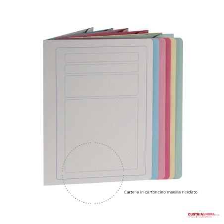 Brefiocart cartelle atti 3 lembi giallo 0205506.GI