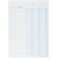 Schede a 3 colonne blu, 100 pezzi 17x12 Edipro - E3166