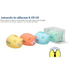 ASTUCCIO IN SILICONE ANIMALETTI -KAWAII PP-45BL